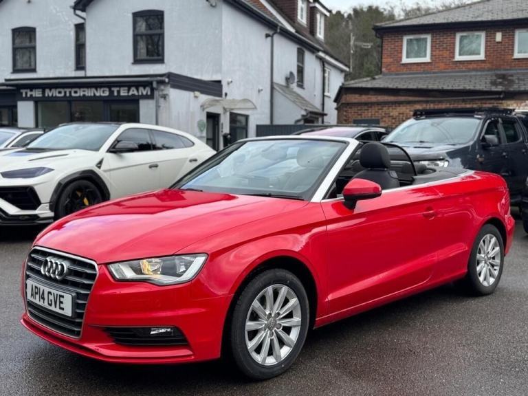 AUDI A3 2.0 TDI SE CONVERTIBLE 6 SPEED MANUAL - 2014