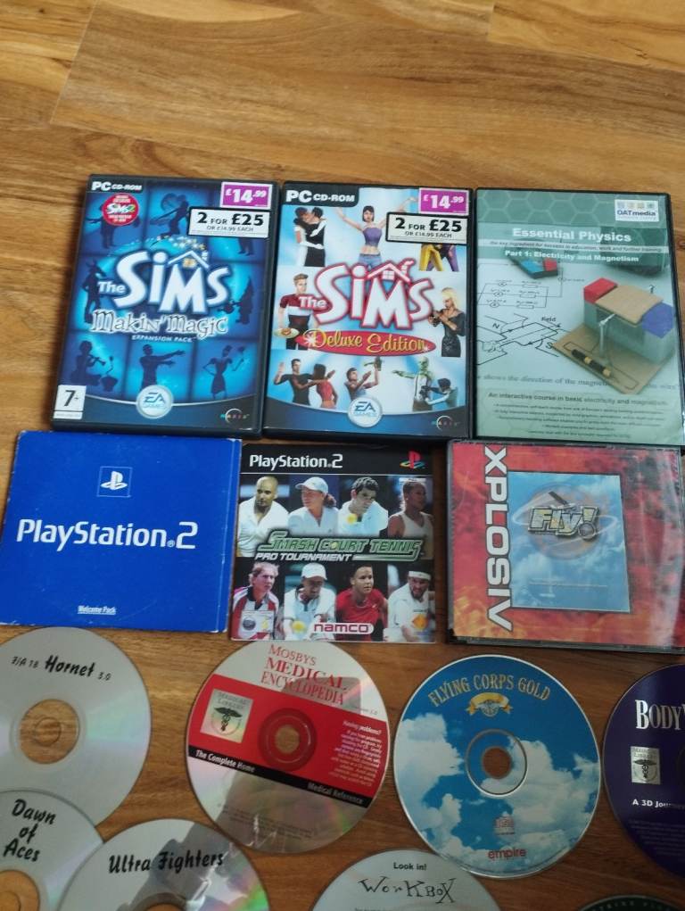 DVD Games Bundle Sims & others 