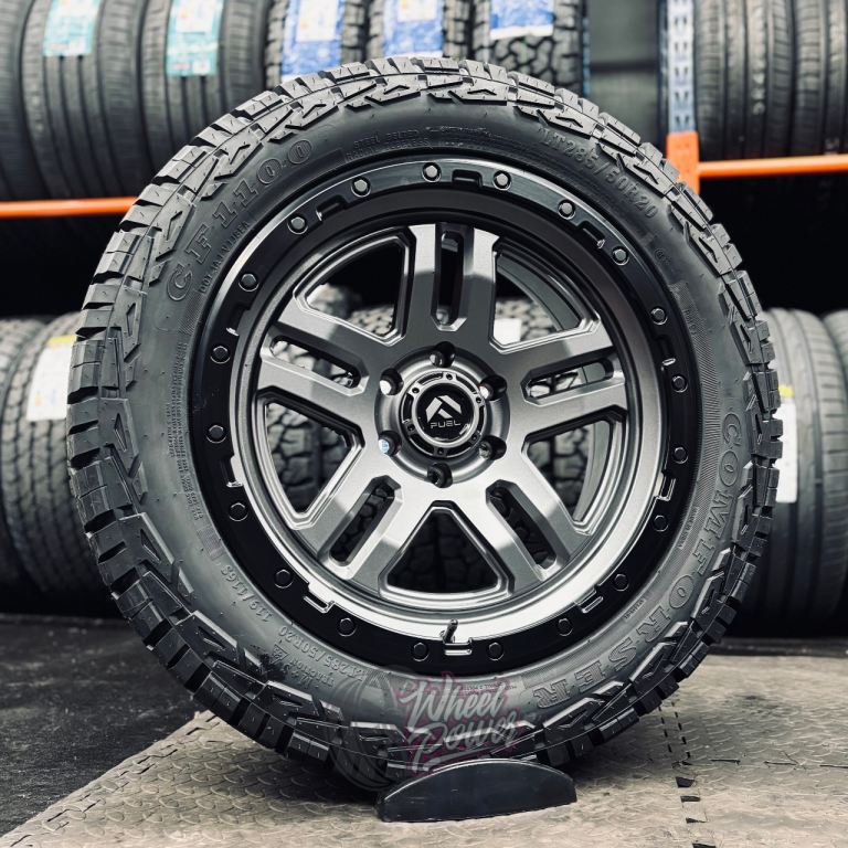 20” Fuel Ammo Wheels & All Terrains New Alloys Ford Ranger Toyota Hilux VW Amarok