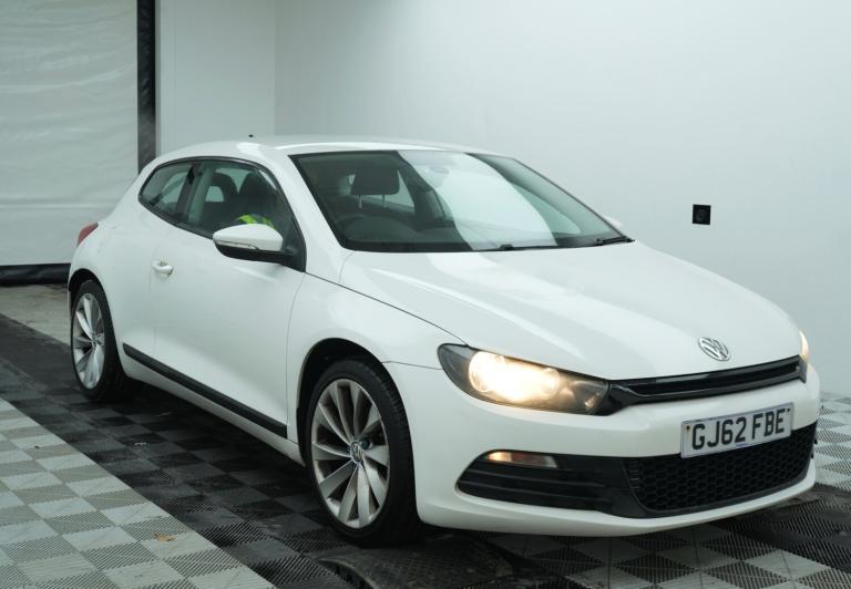 2012 Volkswagen Scirocco 1.4 TSI 122 3DR [NAV] 2012 (62) WHITE *HPI CLEAR *ULEZ FREE *12 MONTH MO...