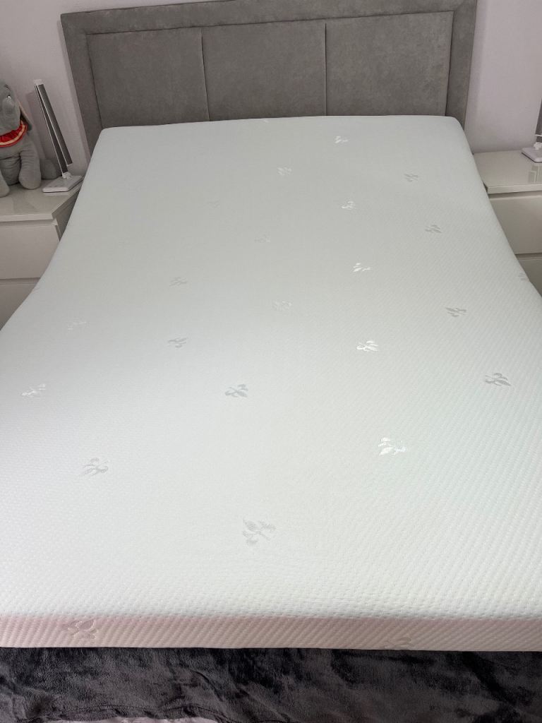 A deep new memory foam mattress topper. 
