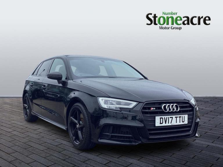2017 Audi S3 2.0 TFSI Black Edition Sportback 5dr Petrol S Tronic quattro Euro 6 (s/s) ( HATCHBAC...