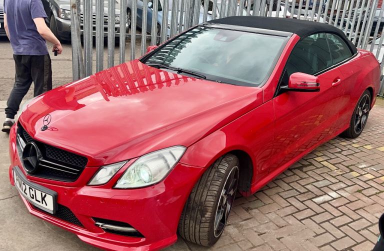 Mercedes-Benz, E CLASS, Convertible, 2012, Semi-Auto, 2143 (cc), 2 doors