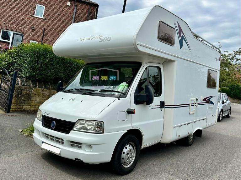 Geist Spirit 560 4 Berth Rear Lounge Motorhome For Sale 