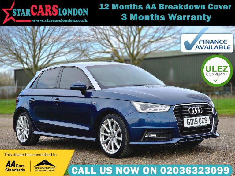 2015 Audi A1 1.4 TFSI S line Sportback S Tronic Euro 6 (s/s) 5dr HATCHBACK Petrol Automatic