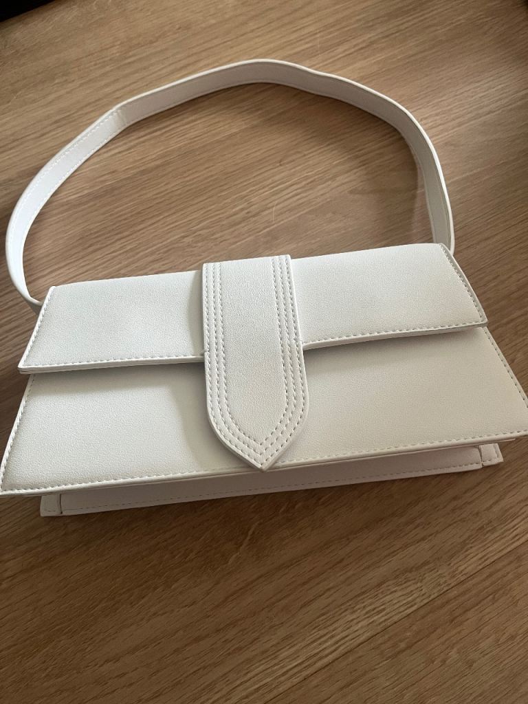 White Shoulder Bag - As Good As New