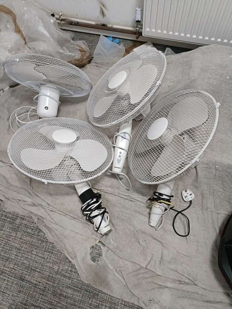 Fans for free x 4