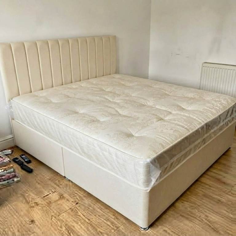 Premium Super King Divan Bed - Best Night's Sleep with Mattress Deal! - BRAND NEW SAME DAY DELIVERY