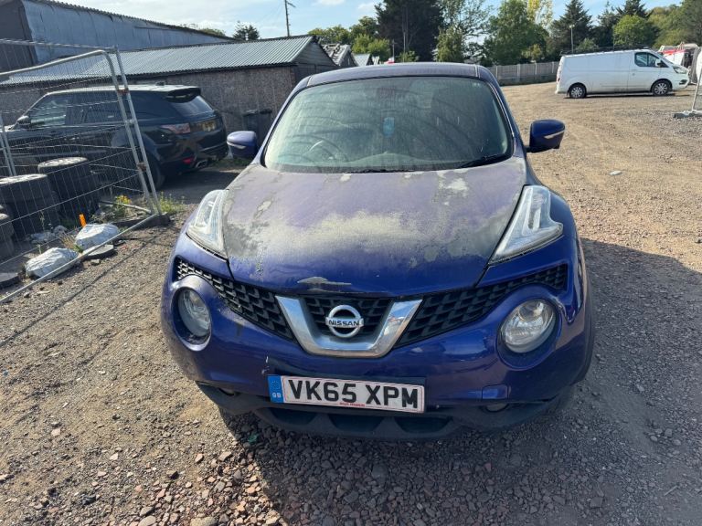 Nissan juke 1.2 turbo 2015 blue BREAKING FOR PARTS 