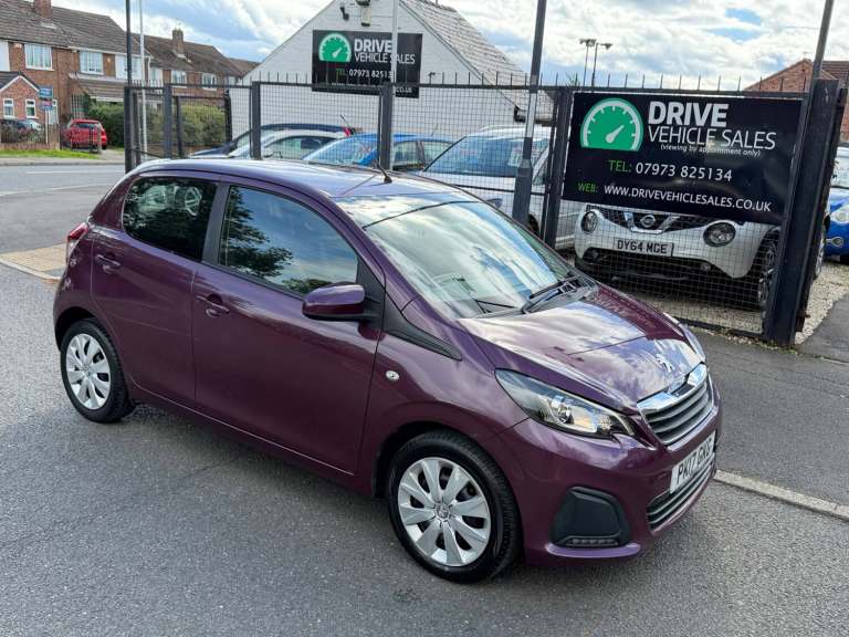 2017 Peugeot 108 1.0 Active 5dr ULEZ HATCHBACK Petrol Manual