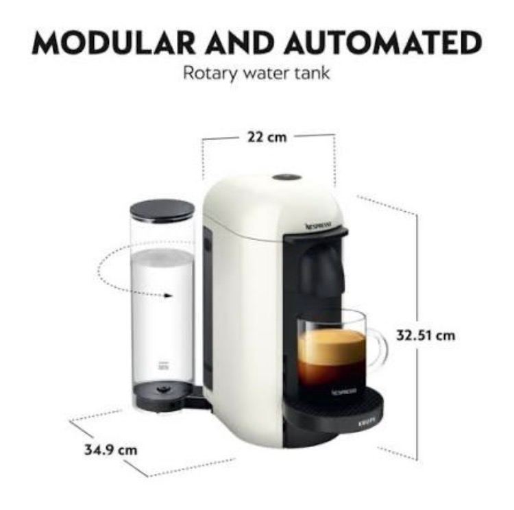 Classic Nespresso Vertuo Plus coffee machine / RRP £200