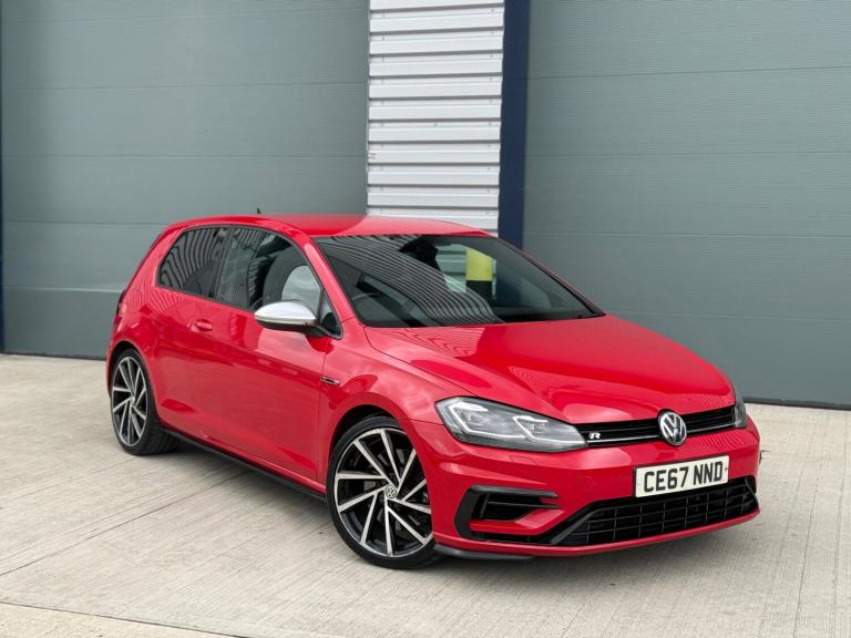 2017 [67] VOLKSWAGEN GOLF R 2.0 TSI PETROL MK7.5 DSG/AUTO 3DR 4MOTION ULEZ RED