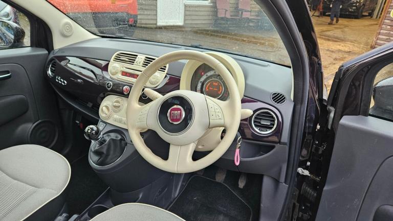 2014 Fiat 500 1.2 Lounge 3dr [Start Stop] HATCHBACK Petrol Manual