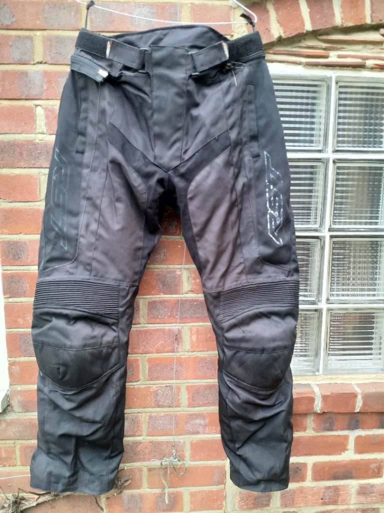 RST Waterproof Textile Motorbike Trousers