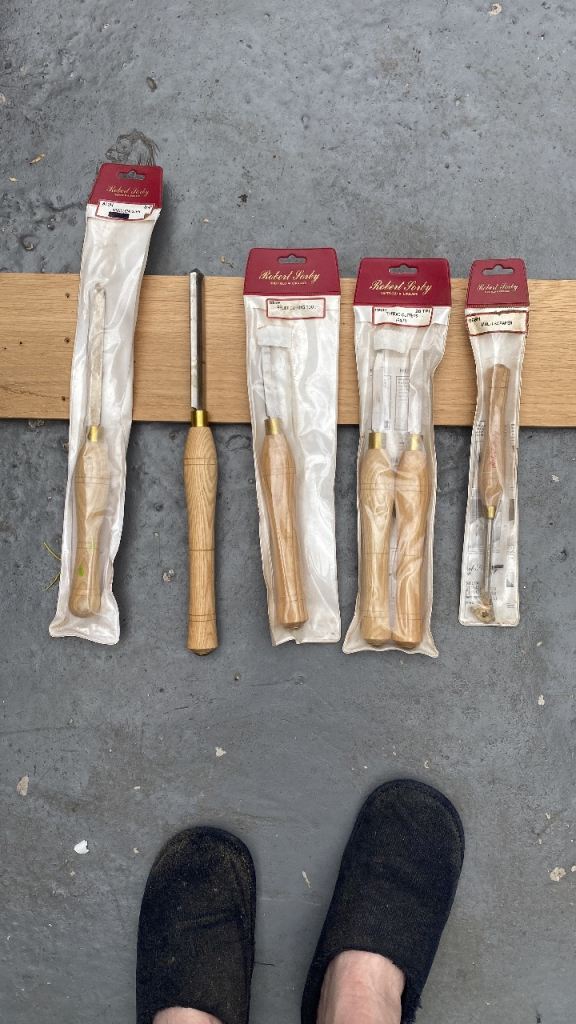 Woodturning chisels 