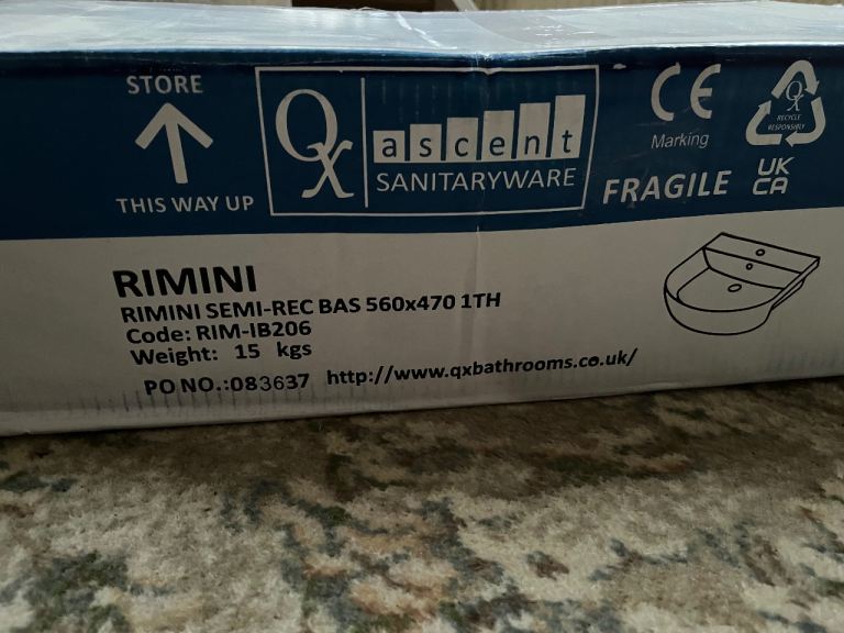 Hand basin for bathroom