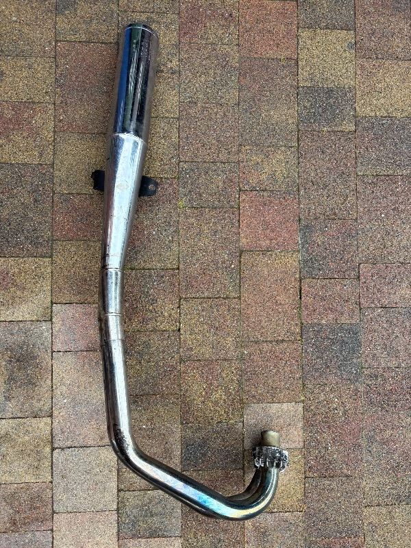 Motorbike 2 Into 1 Exhaust System for Honda CB250N Superdream