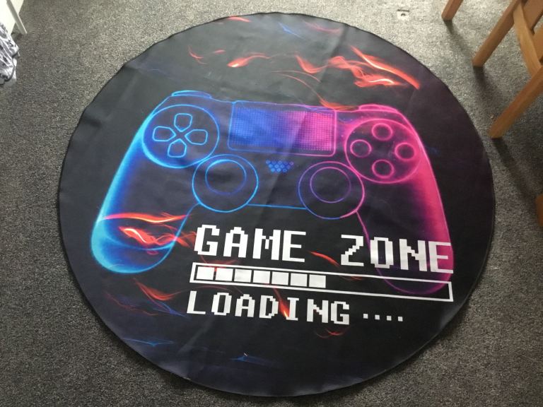 4ft rubber backing Xbox gaming mat 