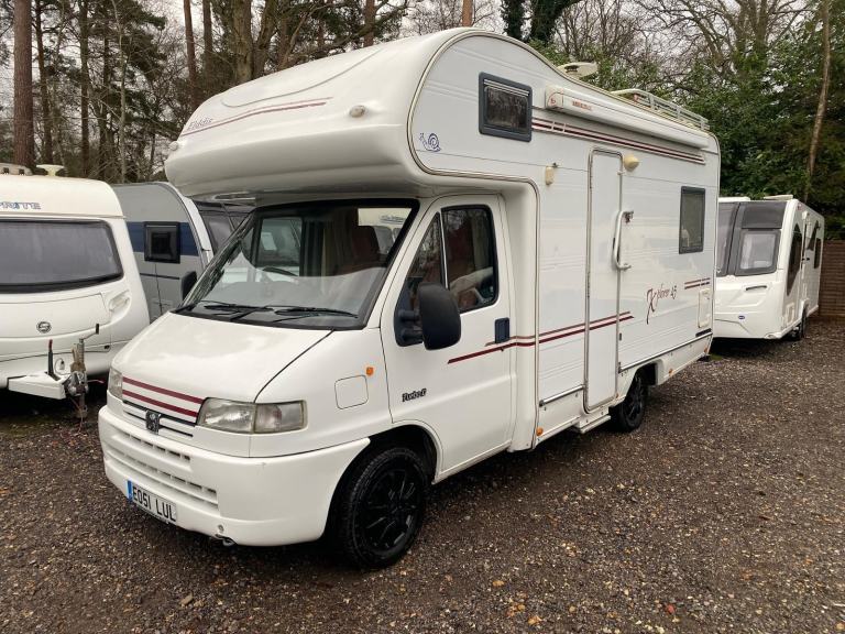 PEUGEOT BOXER ELDDIS EXPLORER 45 - 3/4 BERTH - 40K MILES - GREAT CONDITION 