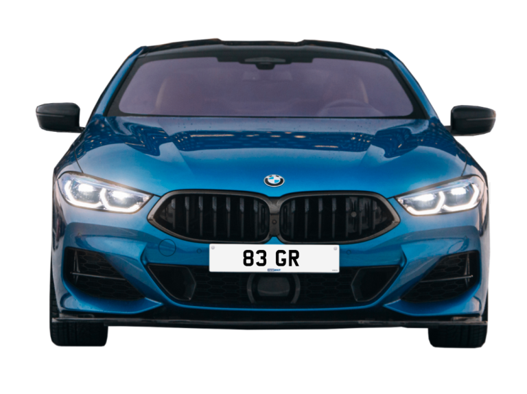 83 GR cherished number plate personalised private registration 