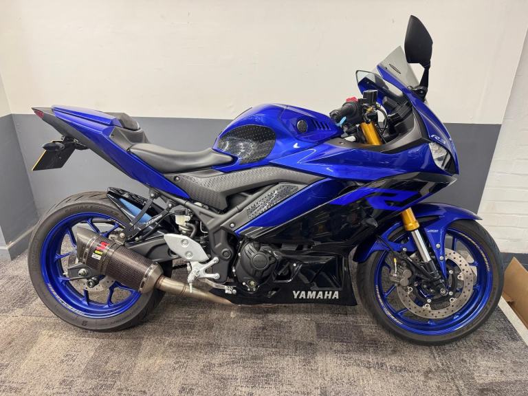 2019 YAMAHA YZF R3 - LOW MILES-UPGRADED EXHAUST - NATIONWIDE DELIVERY--P/X
