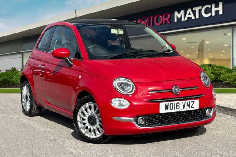 2018 Fiat 500 1.2 Lounge 3dr Hatchback Manual