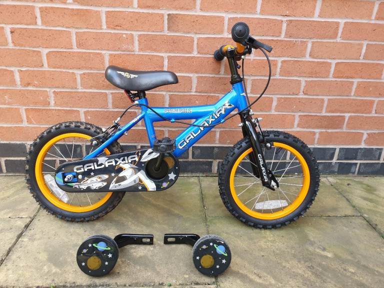 Pedal Pals Galaxia 14 inch kid's bike, blue