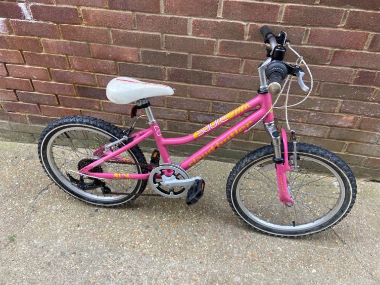Bike Girls Pink Claud Butler Sabre Mountain Bicycle 6 Speed ( age 6-9)