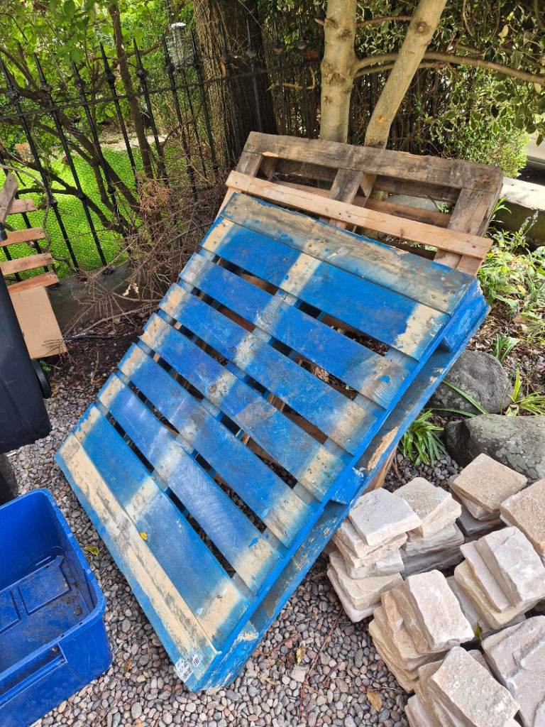 Pallets and crate