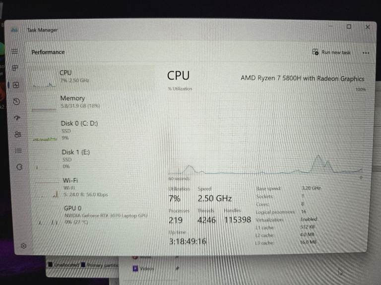 *SOLDLenovo Gaming Laptop, Ryzen 7, RTX 3070, 32GB,2TB, 1440P, 165Hz, Warranty #usedpriceperformance