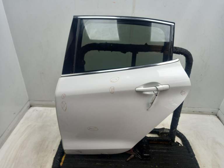 Peugeot 208 Left Rear Door N/S 2012-2020 Ewp - Banquise White Paint 5 Door Hatc