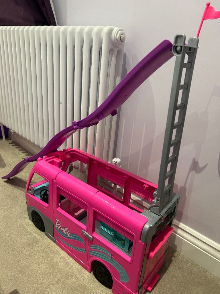 Barbie Campervan, Dream boat, Barbies and accessories 