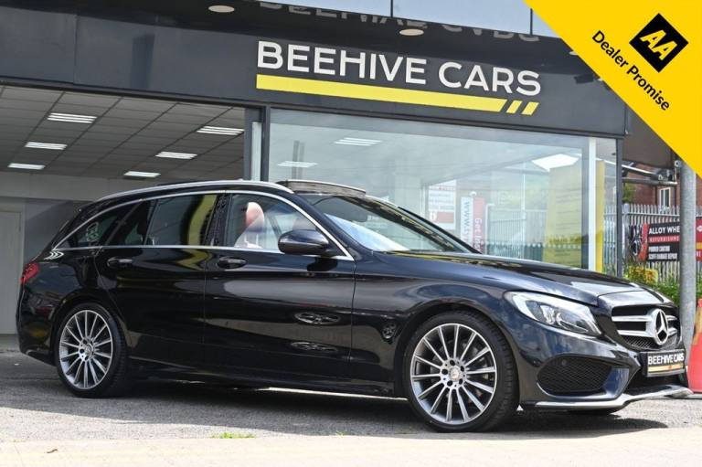 2015 15 MERCEDES-BENZ C-CLASS 2.1 C220D AMG LINE (PREMIUM) ESTATE 5DR DIESEL 7G-