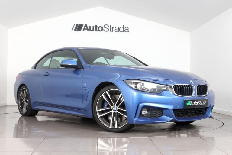 2017 BMW 4 Series 2.0 430i M Sport Auto Euro 6 (s/s) 2dr CONVERTIBLE Petrol Automatic
