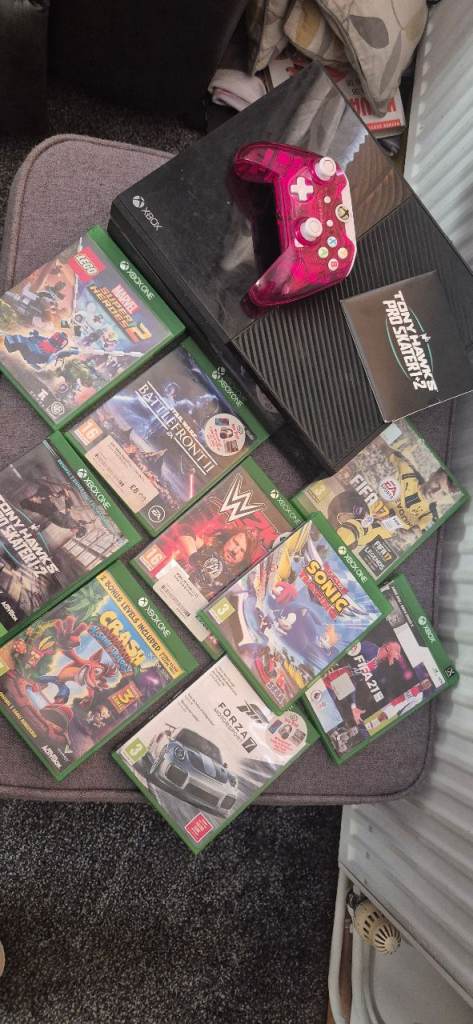 Xbox one console and games