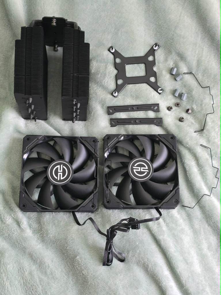 ID-COOLING SE-225-XT Black CPU Air Cooler PC - (PCS FrostFlow 200 Series Air alternate)