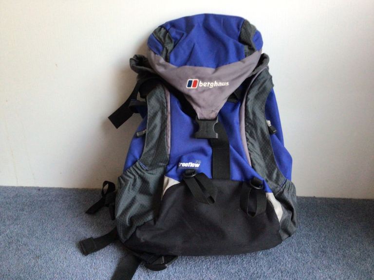 Berghaus Freeflow Backpack - Blue/Grey, Good Condition
