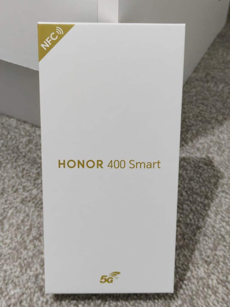 Honor 400 Smart 5G Unlocked 128GB Dual SIm 6500mAh 120Hz Black