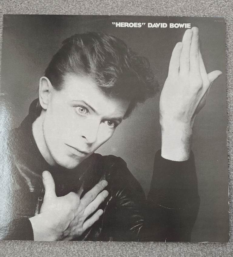 David Bowie - "Heroes" LP - Rare Blue Vinyl