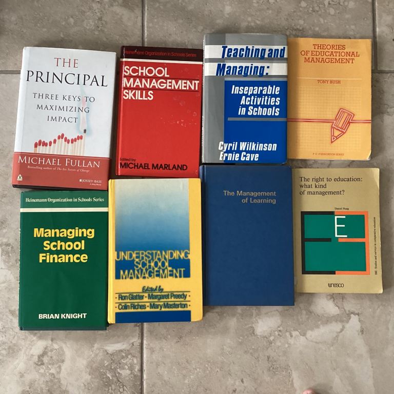 School management books