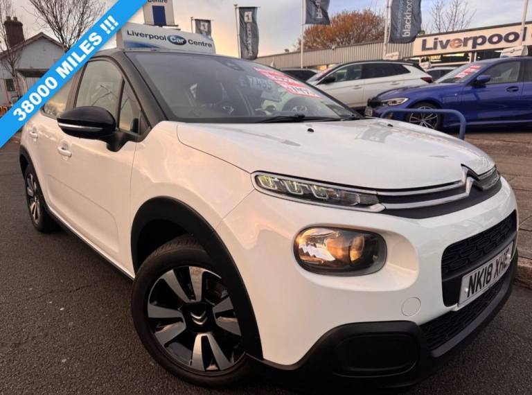 2018 Citroen C3 1.2 PureTech Feel Hatchback 5dr Petrol Manual Euro 6 (68 ps) Hatchback Petrol Manual