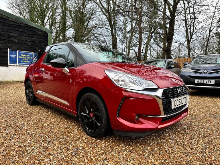 2018 DS Automobiles DS 3 1.2 PureTech Performance Line Euro 6 (s/s) 3dr HATCHBACK Petrol Manual