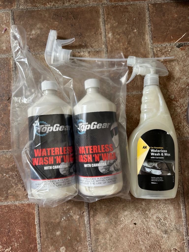 Top Gear Waterless Wash and Wax