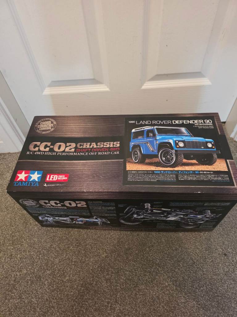 Brand New Tamiya CC-02 Land Rover Defender 90. Rc Car Truck