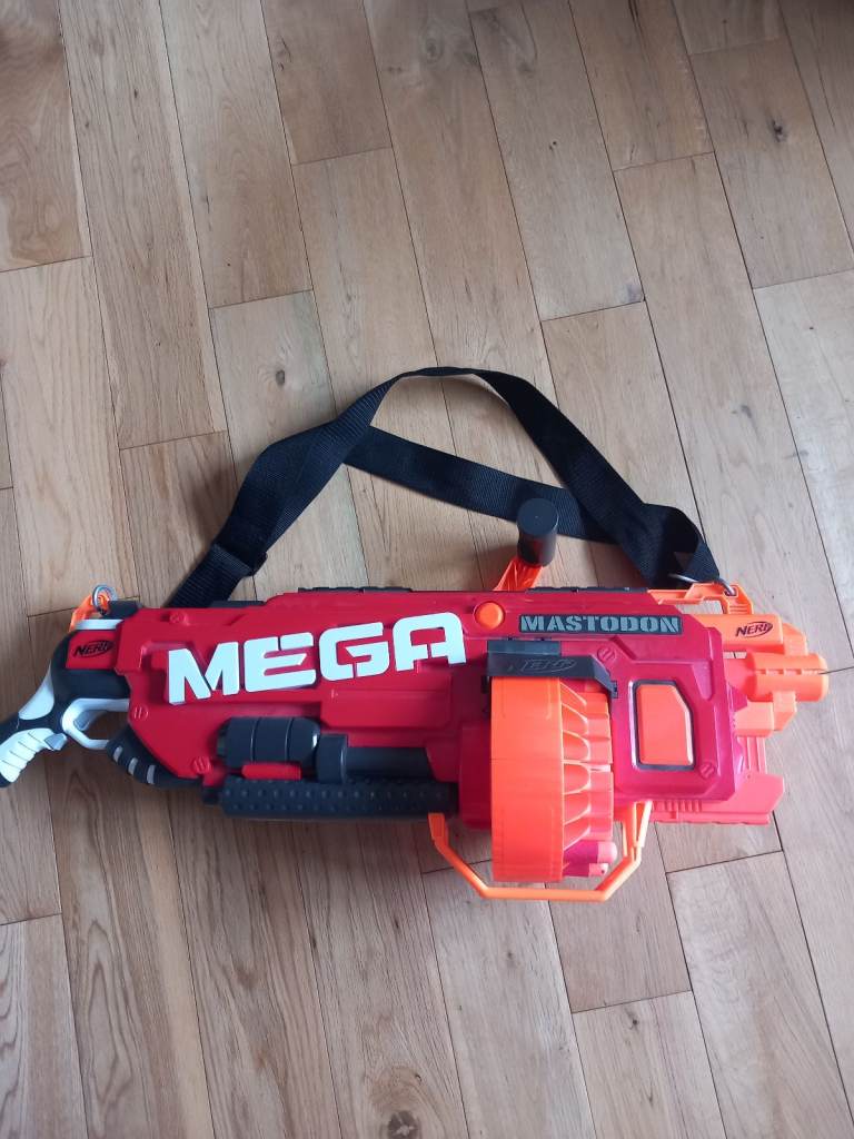 Nerf Mega Mastodon Gun with strap