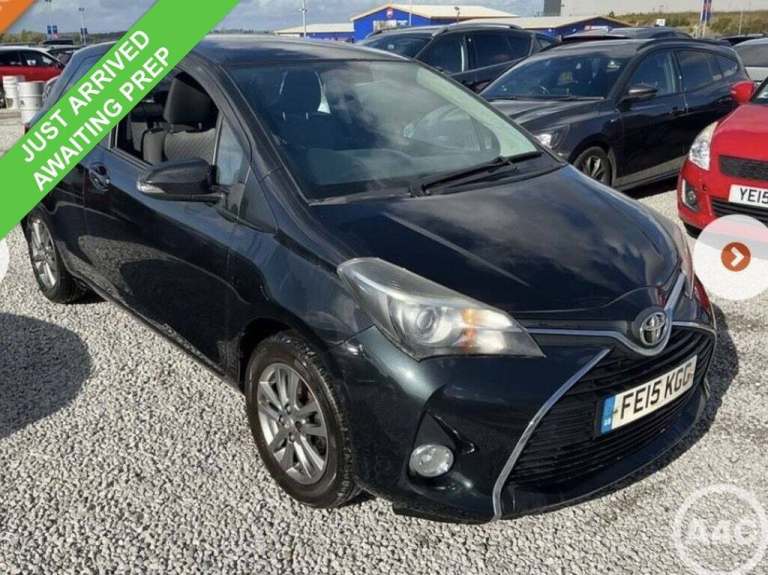 2015 Toyota Yaris 1.33 Dual VVT-i Icon Hatchback 3dr Petrol Manual Euro 5 Euro 5 (99 ps) Hatchbac...