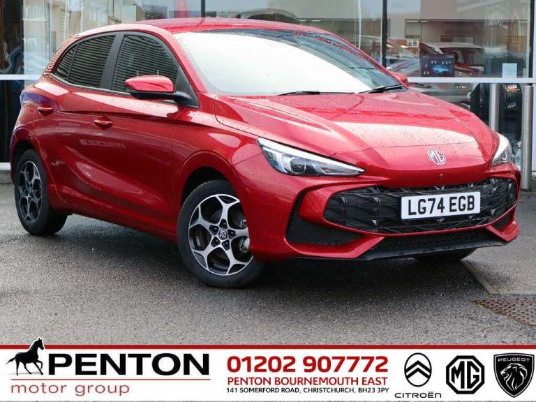 2025 MG MG3 1.5 Hybrid+ Trophy Auto Euro 6 (s/s) 5dr HATCHBACK Petrol/Electric Hybrid Automatic