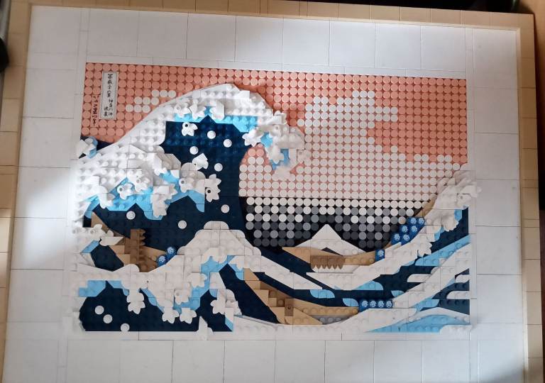 LEGO Hokusai Great Wave Art Set – Complete & Ready to Display