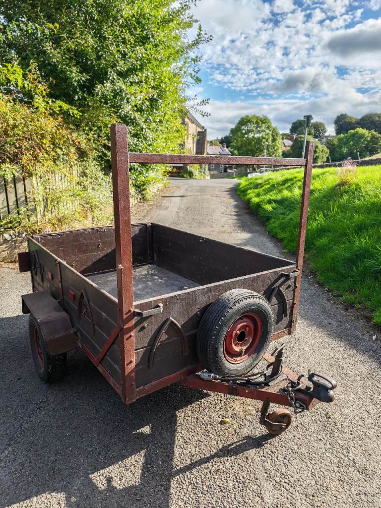 Trailer with working electrics six feet by four feet