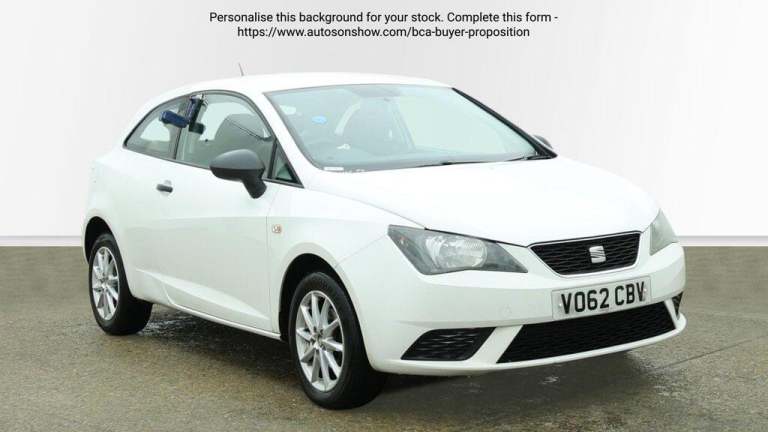  SEAT Ibiza 1.2 S Sport Coupe Euro 5 3dr AC Petrol Manual